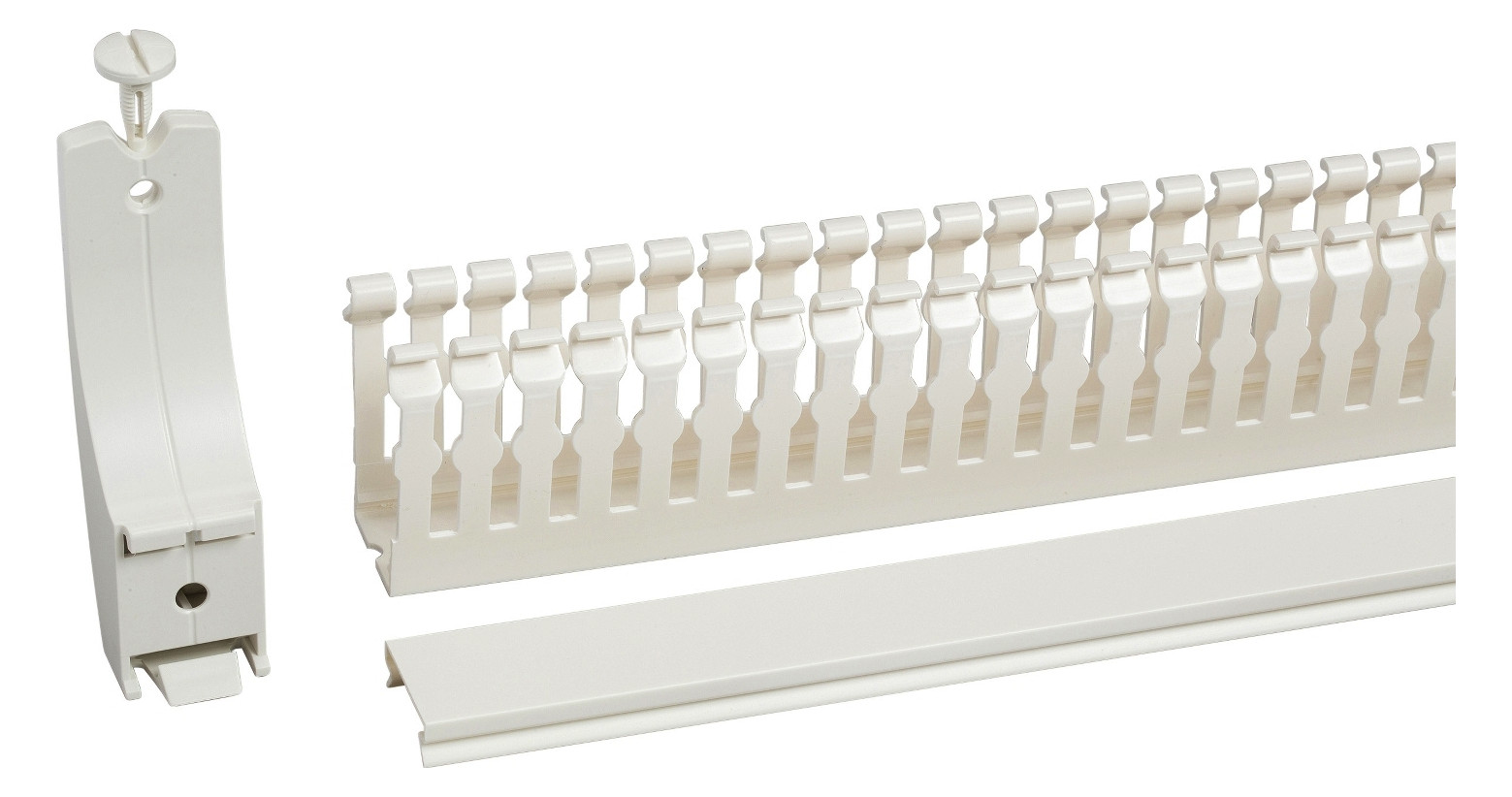 Kabelkanal 60x30x450mm Kst ws RAL9001