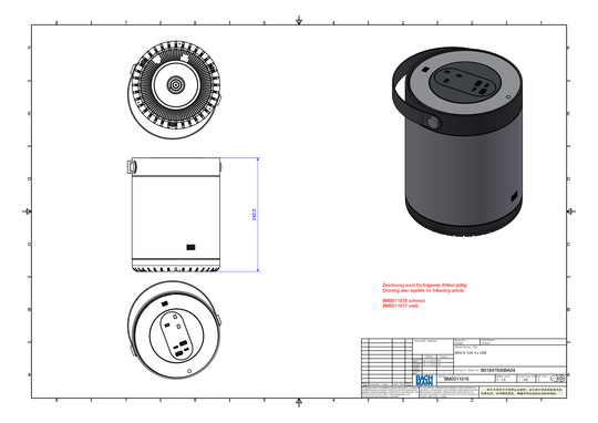 Bachmann MOV:E 1xUK 2xUSB A/C  BM0011016 