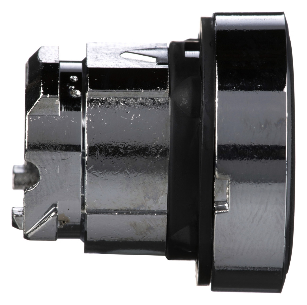 Drucktaster Front 1f sw Ø22,5mm rnd IP66 Tastend