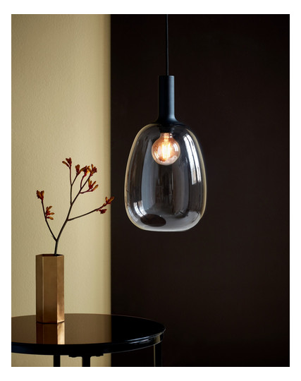 LED-Pendelleuchte 60W Alton23 sw E27 sym IP20 1LED LED austauschbar Ø230mm