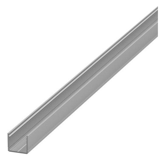 Anbauprofil alu Alu 3000x17,6x15,9mm
