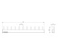 Phasenschiene 3ph 18mm 192mm 10qmm 50A Stift Isoliert