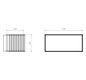 Geräteträger WD 60-100mm Kst 100x200mm Mit Füll-Dämmstoffen