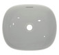Ideal-Standard Waschtisch Linda-X ohne Hahnloch, mit Überlauf, 45x38x15,5cm, weiß Ideal Plus