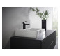 hansgrohe Waschtisch-Einhebelmischer 100 Vernis Shape mit Zugstangen-Ablaufgarnitur, mattschwarz