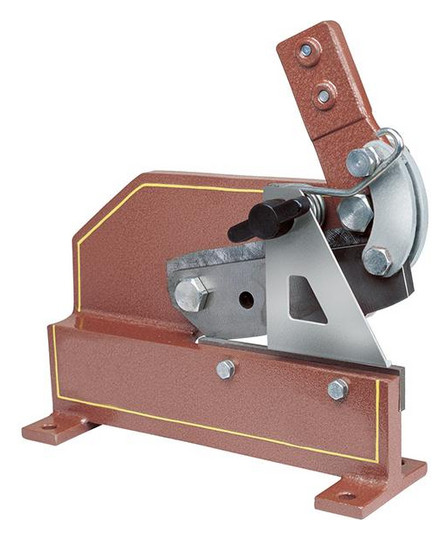 Blech- und Rundstahlschere 120 mm, max.4 mm