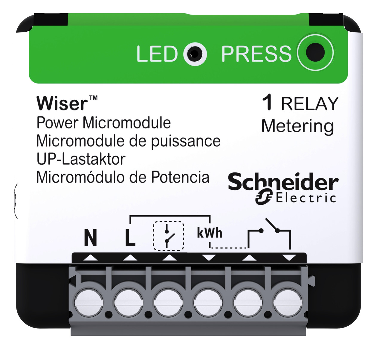 Schaltaktor Funkb UP TE 1f 14A 3200W 230V Vor Ort-/Handbedienung