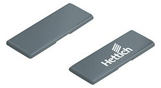 Bild Möbel-Zierkappe,für Scharnierarm Sensys Sensys,9099870,neutr.,anthrazit - Hettich-1