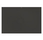 Bette Duschfliese PLUS BetteAir 1500 x 1000 mm, anthracite, Rechteck, glasierter Titan-Stahl, mit Minimum-Täger