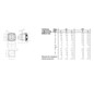 CEE-Anbausteckdose 5p 63A 400V/rt 6h ger IP67 Schraubkl Kst 100x107mm
