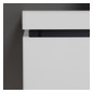 Duravit Waschtisch-Unterschrank Compact L-Cube 102 x 47,7 cm, eiche schwarz, für Konsole, 2 Schubkästen