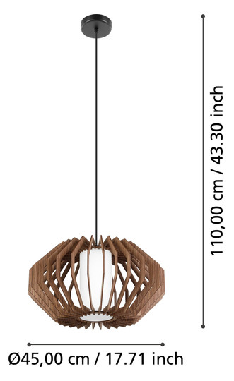 EGLO Hängeleuchte/1 E27           900386 