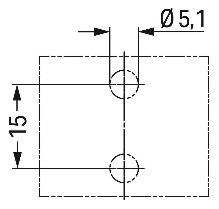 Zubehör Kompaktverteiler Montageplatte sw