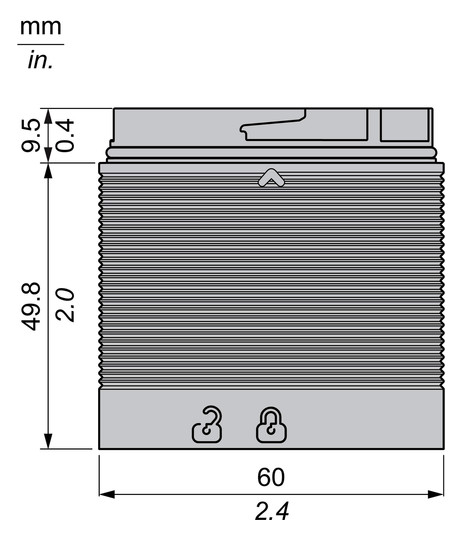 Schneider Leuchtelement Harmony   XV6C66 