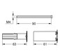GROHE Verlängerung 14058 für THM-FMS für Rapido SmartBox 25mm