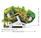 Schutzleiter-Reihenklemme Serie 784 0,2-10qmm gn/ge 1Etage APL_erf.