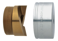 Blechlocher kompl Ø63,5mm VA hydr rnd Ø63,5mm Betätigungsart hydraulisch