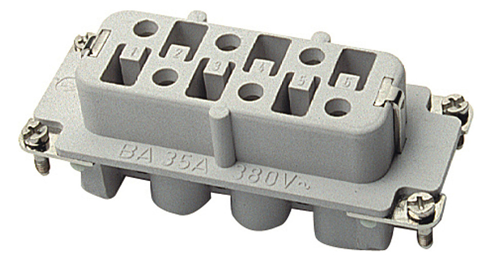 Kontakteinsatz Buchse 6p Schraub 35A 500V 0,5-6qmm