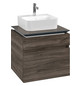 V&B Waschtischunterschrank Legato 60x55x50cm, Waschtisch mittig, Stone Oak