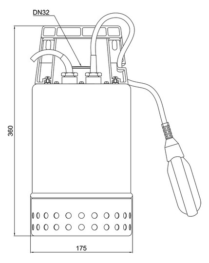 Zehnder-Pumpen Schmutzwasser-Tauchpumpe E-ZWM 65 A, Edelstahl