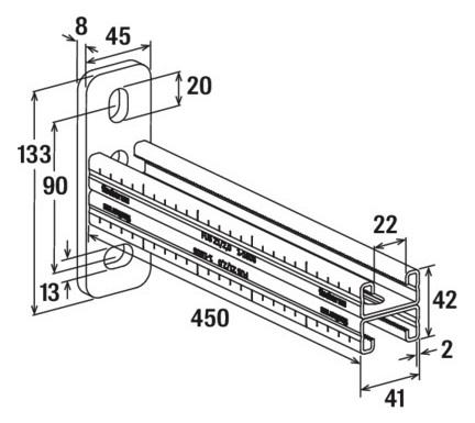Bild Auslegerkonsole FCA 21D - 450 fischer-3