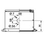 Bediengehäuse ST IP54 500x500x250mm RAL7035 pulverbesch