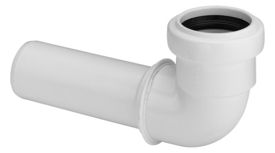 40X34-PVC-ÜBERGANGSSTÜCK 90 GRAD,WEIß M.LIPPENDICHTUNG
