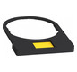 Bezeichnungsschild ws rechteck 30x40mm Bez.Schild