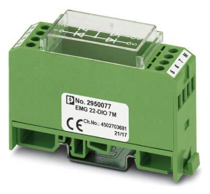 Phoenix 2950077            EMG 22-DIO 7M 