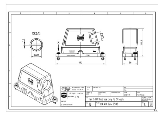 HART Han 24HPR-gs-KV-29      09400240503 