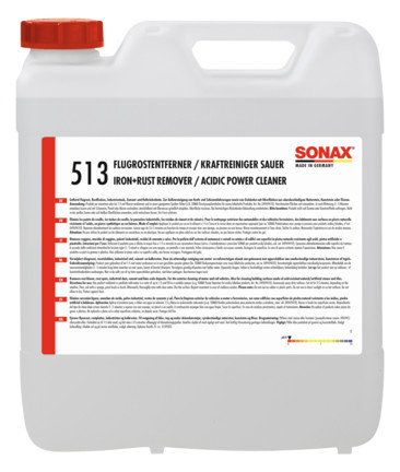 Bild FlugrostEntferner / KraftReiniger sauer 10 Liter - SONAX-0