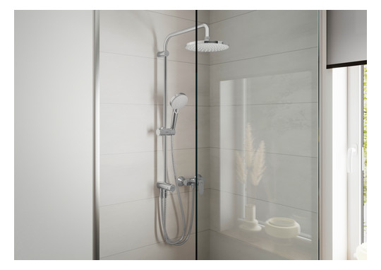 hansgrohe Showerpipe 200 Vernis Blend Reno 1jet, chrom