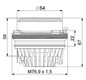 Deltamess Messkapsel AMS smart M Q3 2,5 cbm/h, Kalt