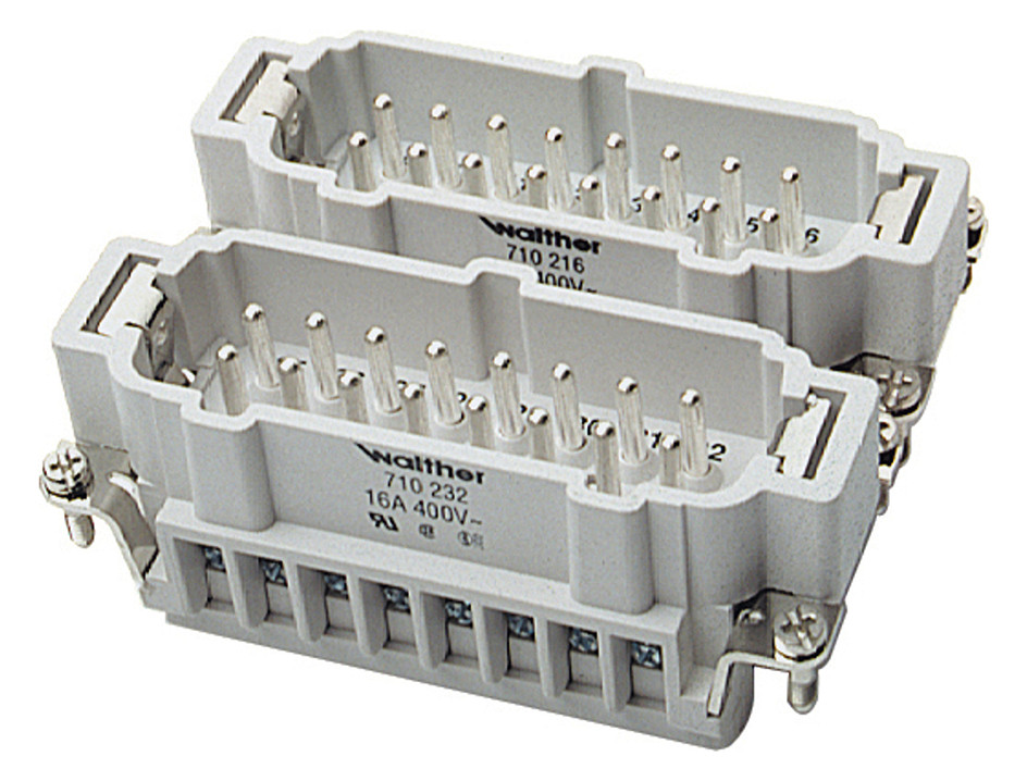 Kontakteinsatz Stift 32p Schraub 16A 500V 0,5-2,5qmm