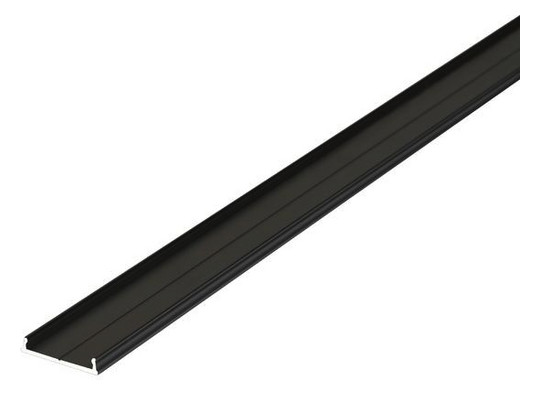 Anbauprofil sw Alu 2000x20,5x3,8mm