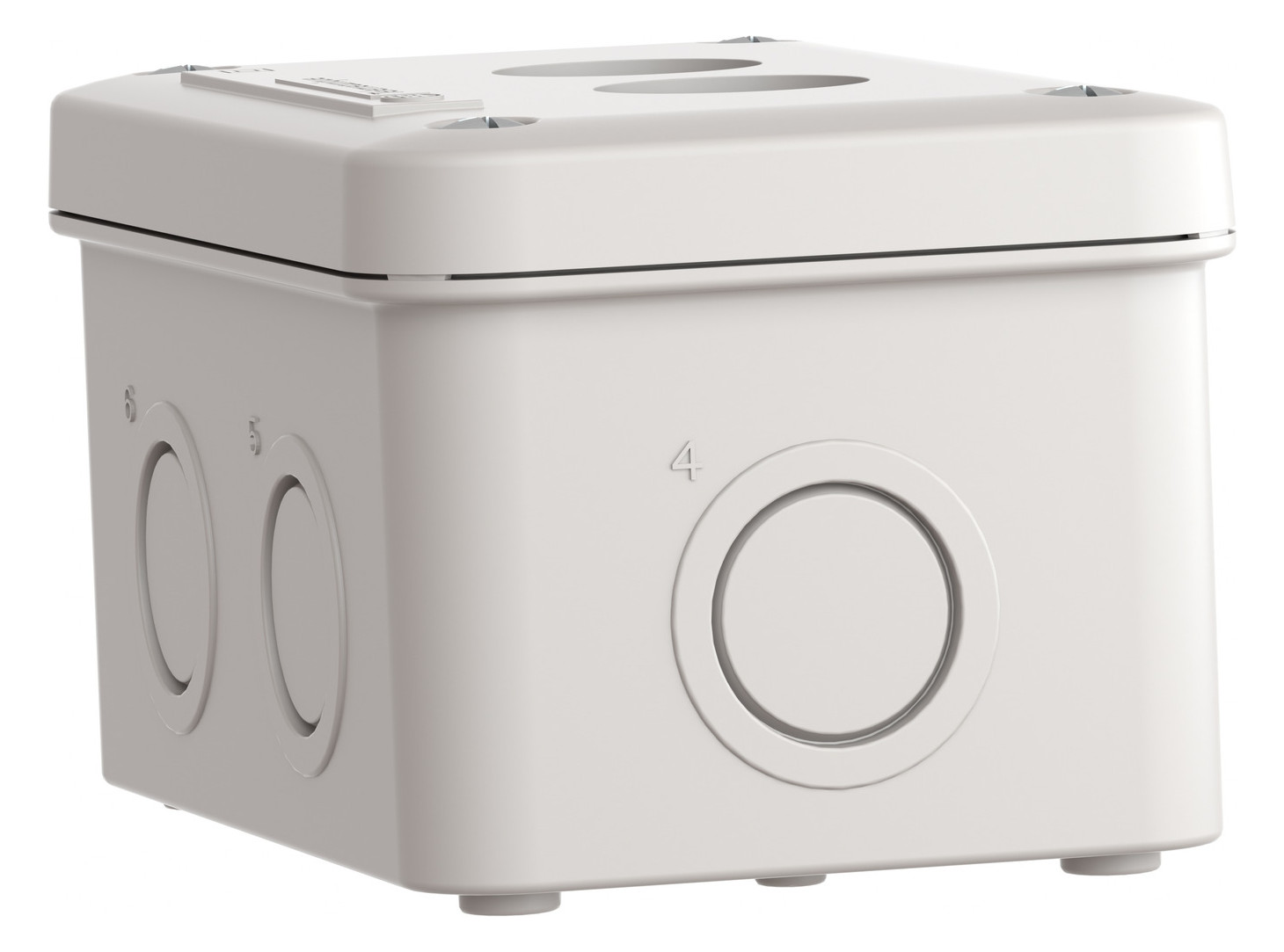 Aufbaugehäuse Kst 2f Ø22,5mm IP54 73x115x52mm