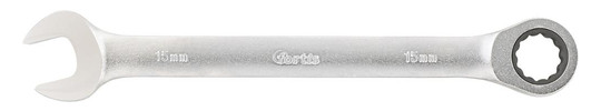 fortis-Ringratschen-Maulschlüssel, gerade - 15mm