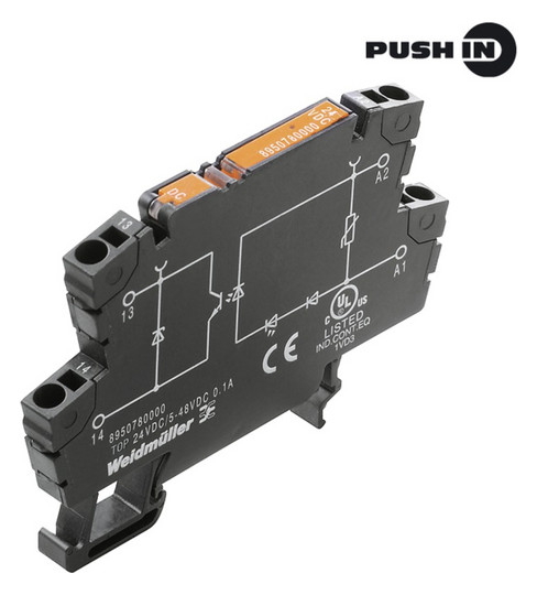 Weidmüller TOP 12VDC/48VDC 0,1A Solid- 