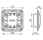 Tastsensor KNX CD/LS UP 1f 2pkt Mit Busankopplung