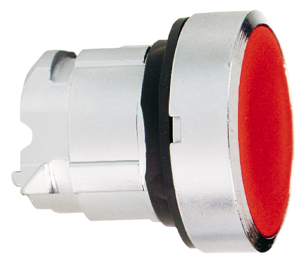 Drucktaster Front 1f rt Ø22,5mm rnd IP66 Tastend