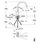 GROHE Spültisch-Einhebelmischer Eurosmart Cosmopolitan 1/2", ND, hoher Auslauf, chrom