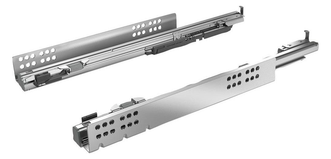 Bild Quadro V6 mit Silent System, 550 mm, links und rechts - Hettich-1