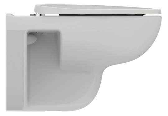 Ideal-Standard Wandtiefspül-WC-Paket i.life A ohne Spülrand, 36,5x54,5x33cm, weiß