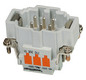 Kontakteinsatz Stift 6p Schneidkl 16A 500V 0,5-2,5qmm