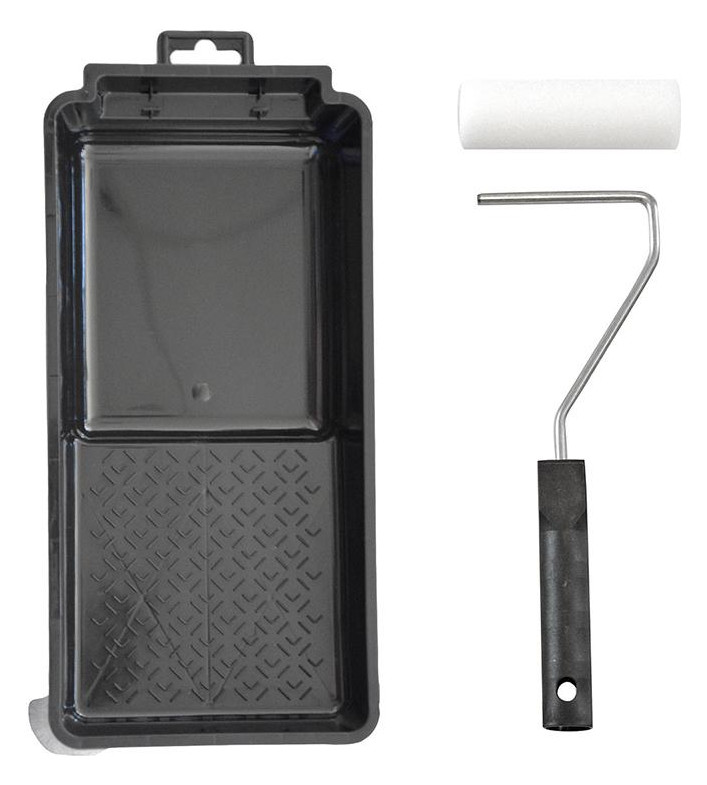 Bild Lackier-Rollerset 11 cm 1K Griff mit Wan ne - C CIRET-0