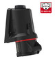 CEE-Steckdose 5p 16A 6h 400V/rt IP54 AP Schraubkl Kst