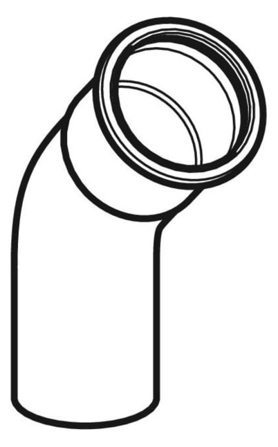 Geberit Gas-Bogen Mapress Ø 54 mm, 45Grad, mit Einschubende, Kupfer Geberit Gas-Bogen Mapress Ø 54 mm, 45Grad, mit Einschubende, Kupfer