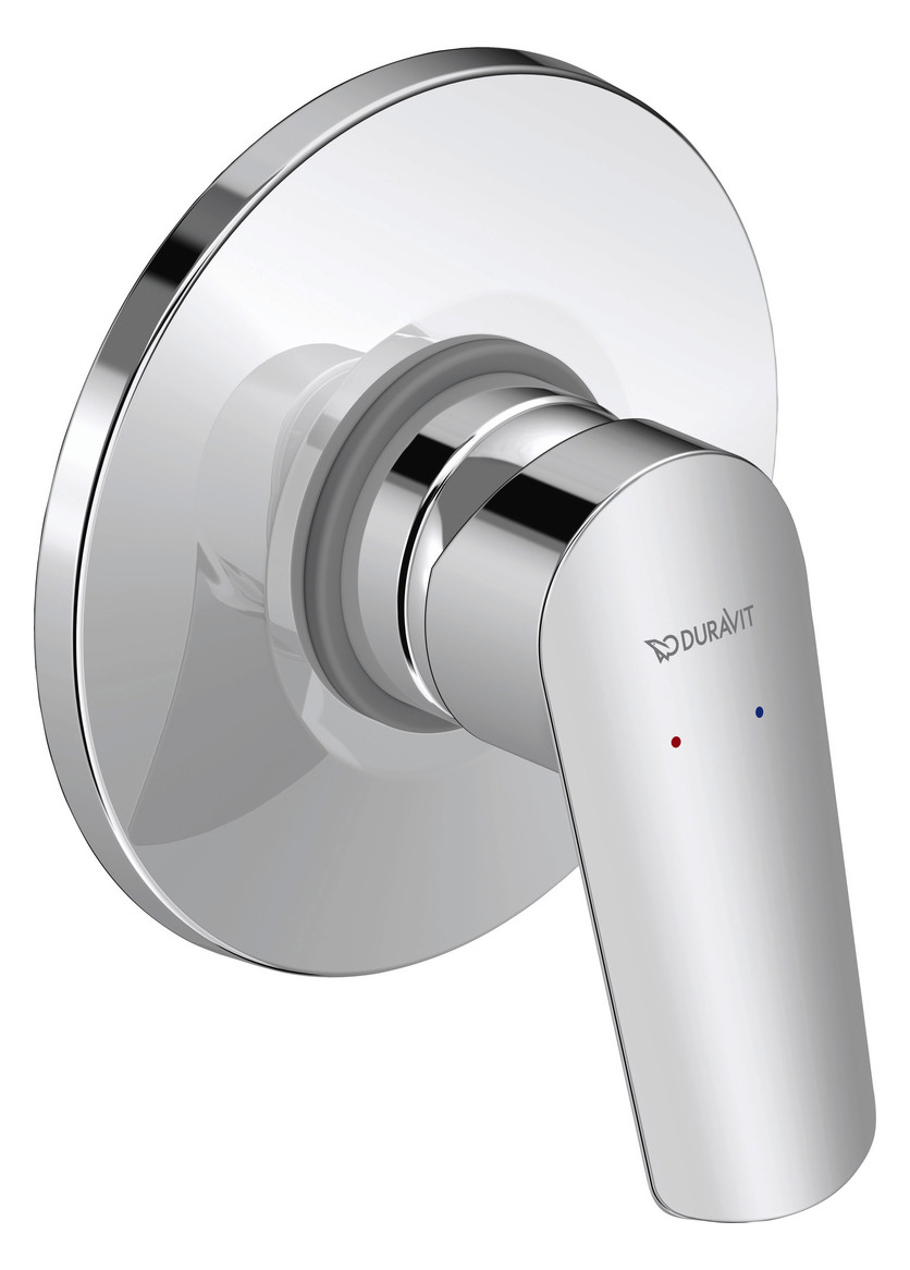 Duravit Fertigmontageset No. 1 UP-Einhebel-Brausemischer Set, 1 Verbraucher, chrom