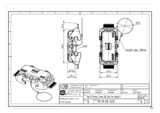 HART Schutzkappe             09300165422 