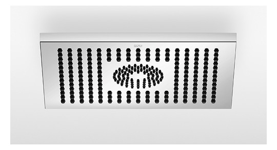Dornbracht Regenbrause CYO 300x240mm, für Deckenanbindung, messing gebürstet